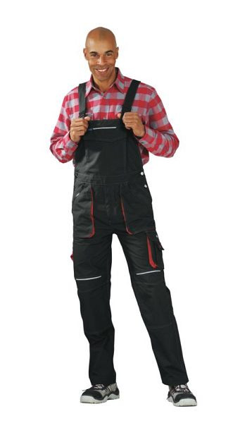 Salopette Planam Basalt, anthracite/rouge, taille 27, 2830027