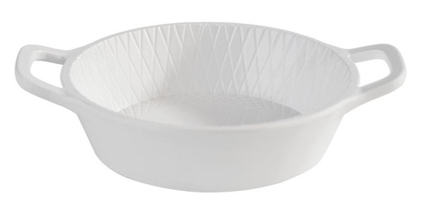 Bol APS -MINI-, Ø 8,5 cm, hauteur : 2,5 cm, mélamine, blanc, 0,07 litre, anse : 1,5 cm chacun, lot de 60, 84775