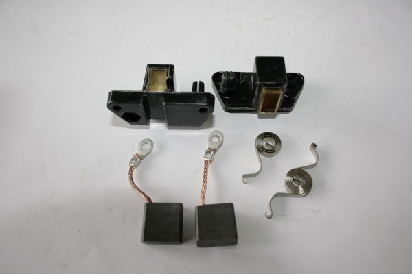 ELMAG SET de balais de charbon, avec support et ressort (position 53-55) pour MAGPRO 50/75, 9601803