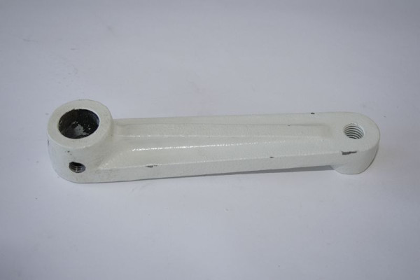 ELMAG manivelle en fonte blanche n°8 pour tête de réglage sur GBM 3/25 N + 3/30, 9802052