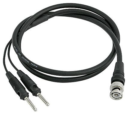Câble de connexion Greisinger GMK 38 BNC vers 2 fiches banane, environ 90 cm de long, 601261