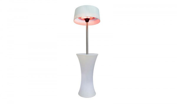 Sonnenkönig WARM PILZ LOUNGE - chauffage - flamme de jardin, 700/1400/2100 W, 74 x 220 x 74 cm, 30300102
