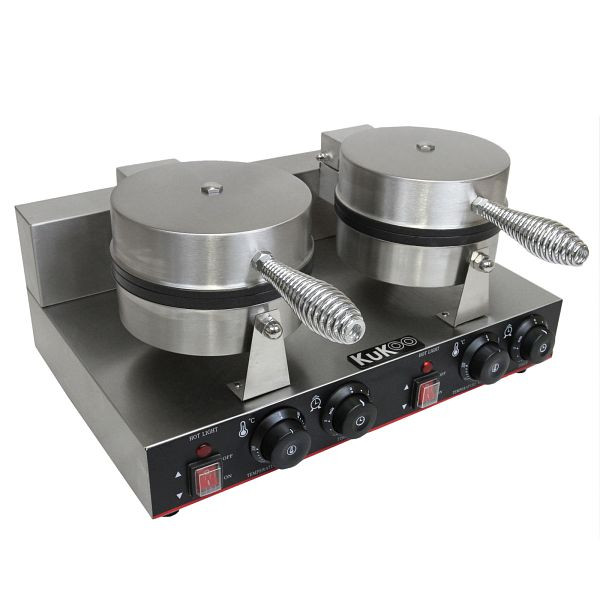 Gaufrier double professionnel KuKoo, 24318