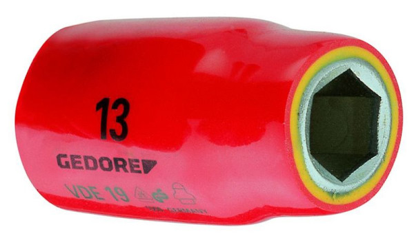 GEDORE Insert pour clé à douille VDE 10 mm 1/2", 6122510
