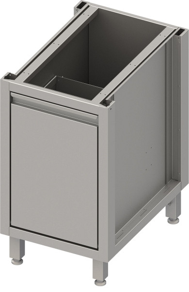 Boîte pour armoire de base Stalgast version 2.0, pour pieds/cadre de socle, avec vidage 450x540x660 mm, BX45556