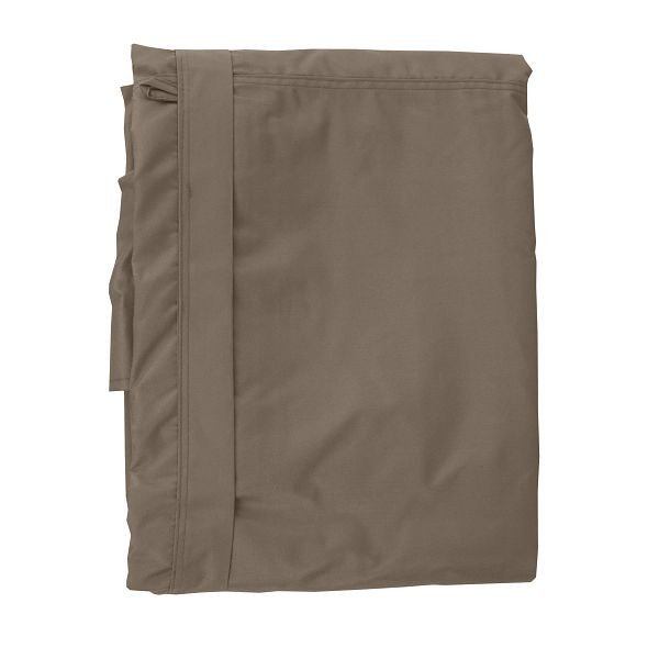 Couverture de remplacement Mendler 320x250cm pour pavillon de pergola de toit HWC-C42 3x3m, taupe-brun, 58360