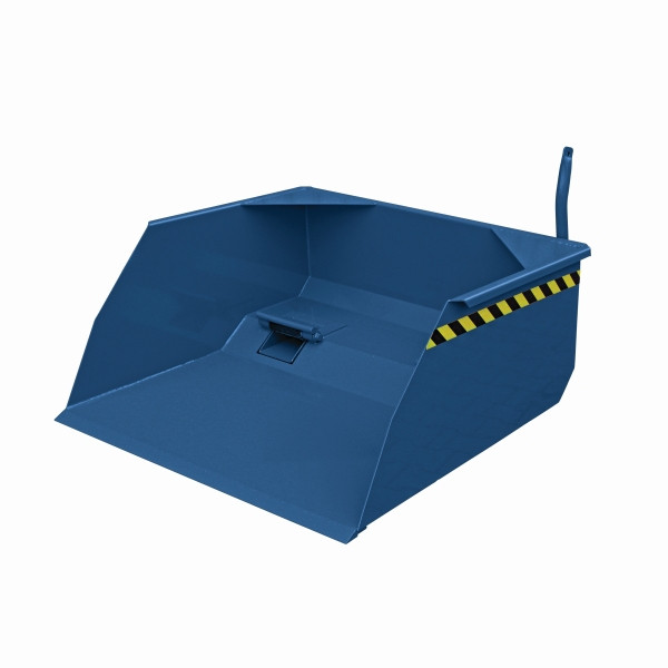 Pelle industrielle Eichinger avec fourche traversante, 1500 kg, 300 litres bleu gentiane, 20630400000097
