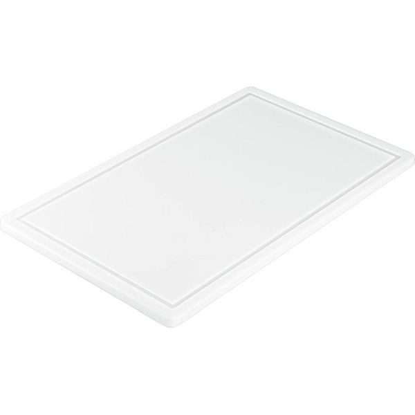 Planche à découper Stalgast, HACCP, couleur blanc, GN1/1, épaisseur 15 mm, MS1205530