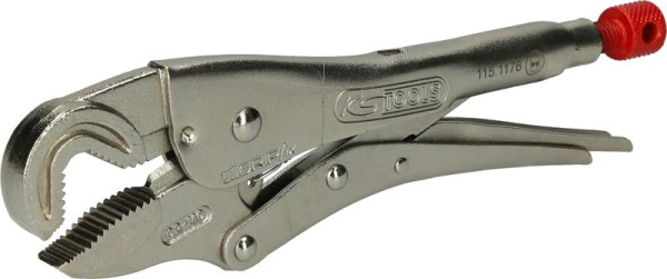 Pince à mâchoires KS Tools avec coupe-fil, 240 mm, 115.1176
