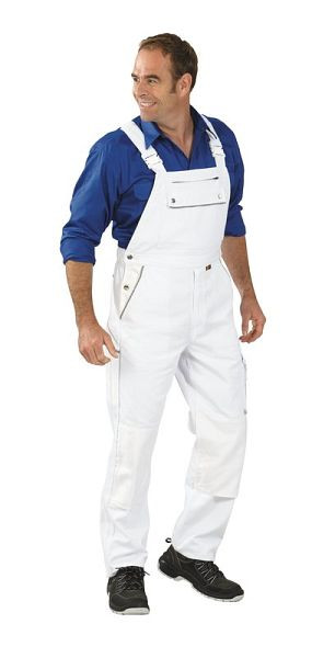 Salopette Planam Canvas 320, blanc pur/blanc pur, taille 110, 2132110