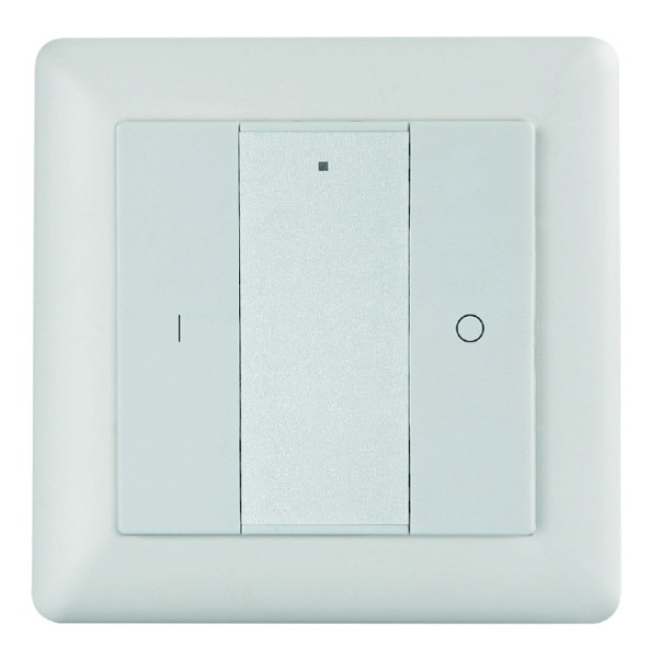rutec Projekt bouton mural sans fil 1 canal monochrome 1 ZONE, PHZ570