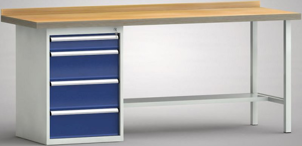 Etabli standard KLW - 2000 x 700 x 840 mm L x P x H, WS184N-2000M40-E7027