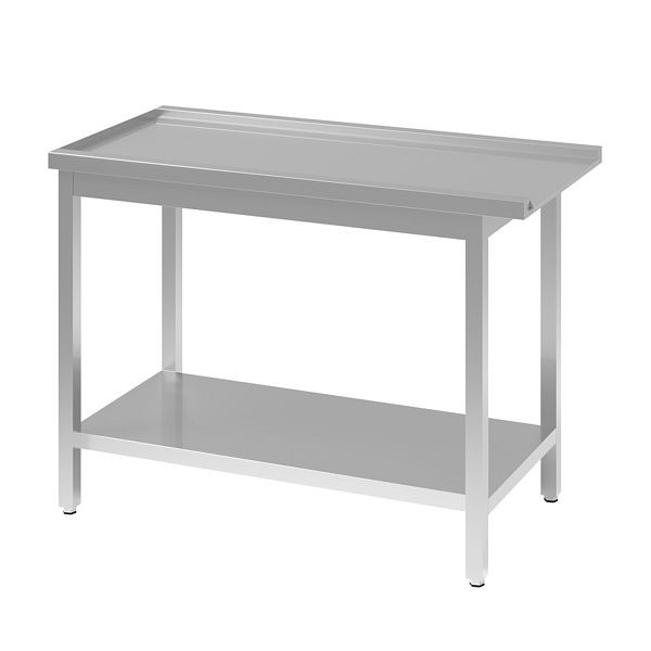 Table d'écoulement Vaiotec TOPLINE 600, côté montage gauche ou droite L : 1800 mm, 11534
