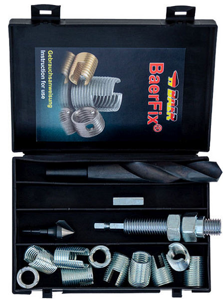 Kit de réparation de filetage BaerFix M 12 x 1,75 - PRO, F012P