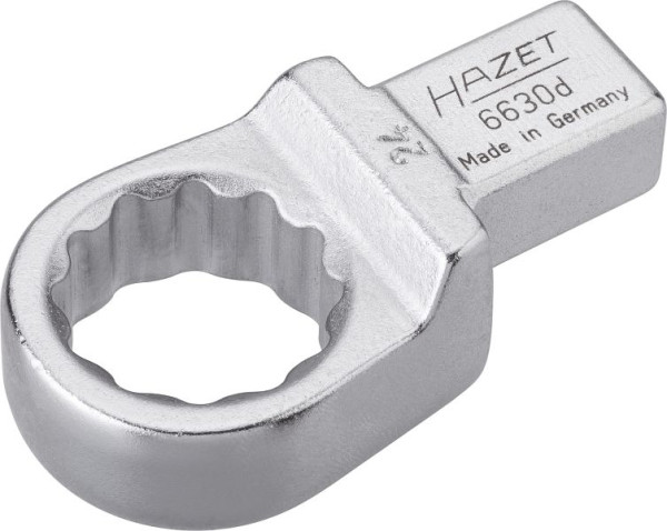 Clé polygonale à insert Hazet, insert carré 14 x 18 mm, profil de traction double hexagonal externe, 24 mm, 6630D-24