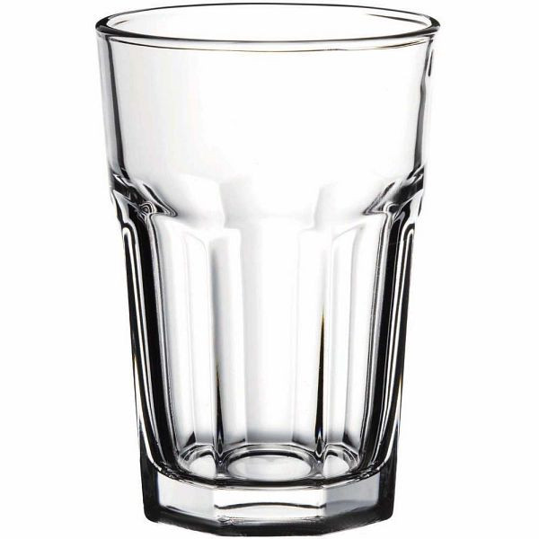 Verre à long drink série Pasabahce Casablanca, empilable 0,36 litre, hauteur 122 mm, UE : 12 pièces, GL2103360