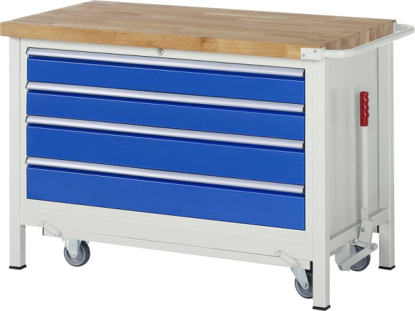 Etabli abaissable RAU 8000 - modèle 8362, L1250 x P700 x H880 mm, 15-8362A2-127B4F.11