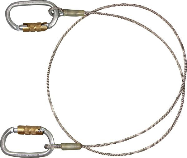 Skylotec JACKPOD Elingue pour davier CABLE D'ANCRAGE 5mm, saillie 495-718mm, longueur: 155cm, JP-017-1,55