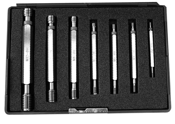 Tampons filetés MACK M3,4,5,6,8,10,12, PU: jeu de 7 pièces, 58-GLD-SATZ