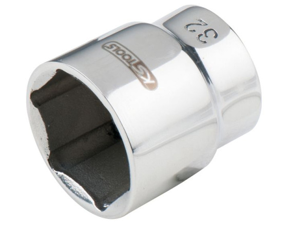KS Tools Douille hexagonale 3/4" en acier inoxydable, 17 mm, 964.3417