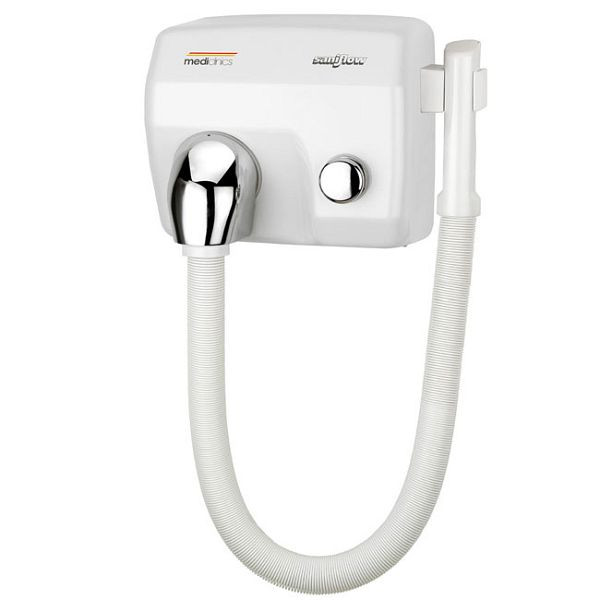 Sèche-cheveux Mediclinics Saniflow avec tuyau, blanc, 251.133