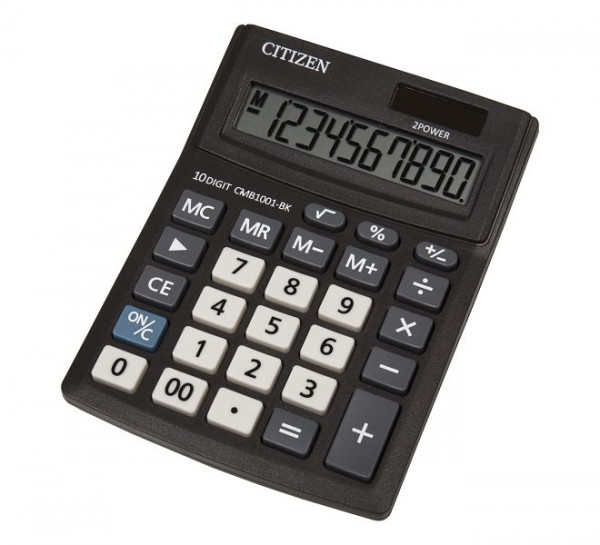 Calculatrice de bureau CITIZEN CMB1001-BK New Business Line semi, 7241390