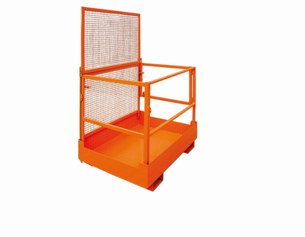 Plate-forme de travail industrielle Eichinger, démontable, 2 personnes, orange pur, 10730300000100