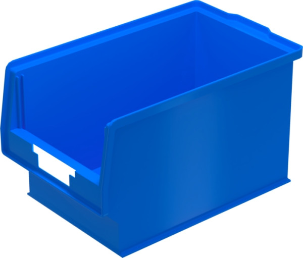 BITO bac de rangement PK set avec étiquette /PK401 350x210x200 bleu, avec étiquette, 10 pièces, C0250-0013