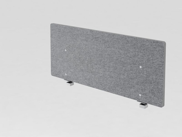 Cloison acoustique Hammerbacher 120 cm, gris chiné, 119,5x2,7/5x50 cm (LxPxH), VARW12/5