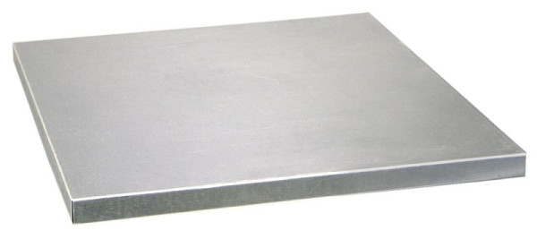 tablette émoussée pour armoires à portes battantes, largeur 500 mm, galvanisée, 7800500