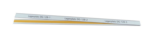 Porte-étiquette Eichner, autocollant, dimensions : 38 x 1000 mm, UE : 10 pièces, 9218-03024