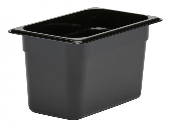 Conteneur GN Cambro 1 / 4-150 mm Camwear® Noir, VE: 6 pièces, 46CW110