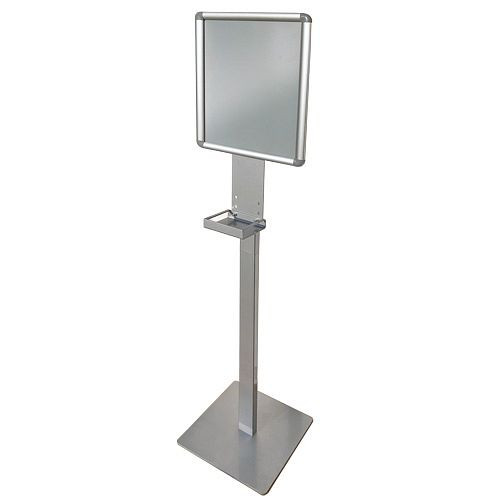 Twinco 5177 TWIN AGENDA Handsprit Stand - affiche, argent, 5177-8