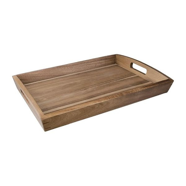 Plateau de service OLYMPIA bois d'acacia 51 x 35cm, GM266