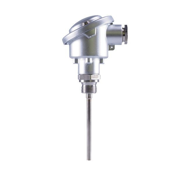 Thermomètre à résistance JUMO, 1xPt100 zl, 6x100mm, G 1/2, 0 à + 100°C, 4 à 20mA, 00544265