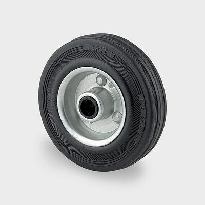 Roue TENTE-ROLLEN, roue Ø 100 mm, capacité de charge 70 kg, A 85 Shore, DVR100x30-12