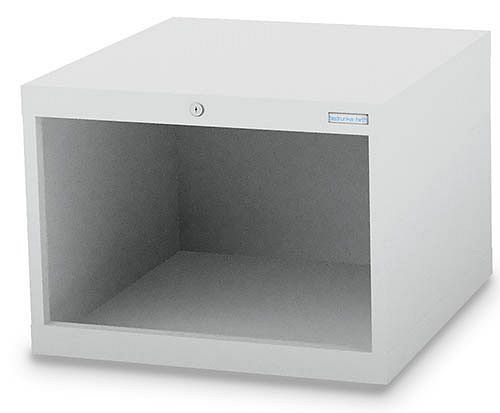 Boîtier d'armoire à tiroirs Bedrunka+Hirth, R 24-24, dimensions en mm (LxPxH) : 705 x 736 x 519, 0750