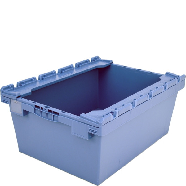 BITO conteneur réutilisable MB cover/bar/skid /MBB86321D 800x600x323 dove blue, bar double floor, C0402-0042