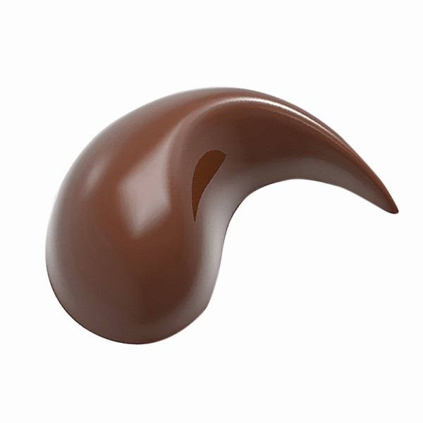 Moule à chocolat Schneider - gouttes pralinées, 275 x 135 x 24 mm / 42 x 31 x 16 mm, 8 g, 3 x 7 pièces, 421904