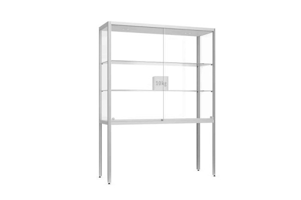 Vitrine sur pied WSM FACTORY 400, 1500 x 2000 mm, 104100009