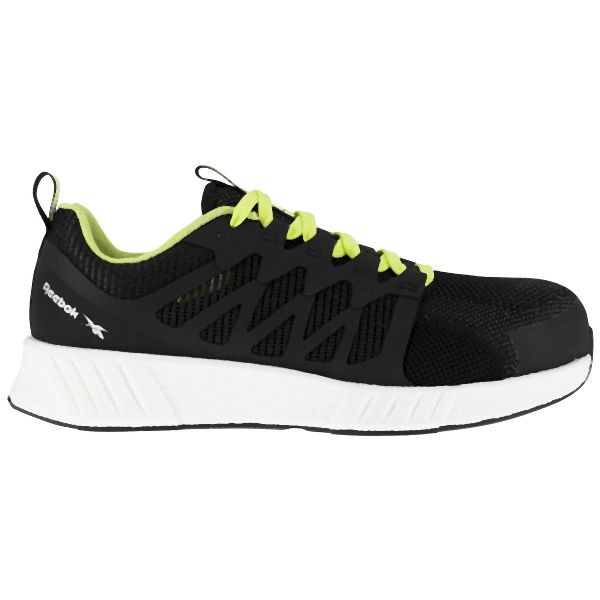 Reebok Sport Oxford Black Lime White 42, ligne Fusion Flexweave, UE : 1 paire, IB1073S1P-42