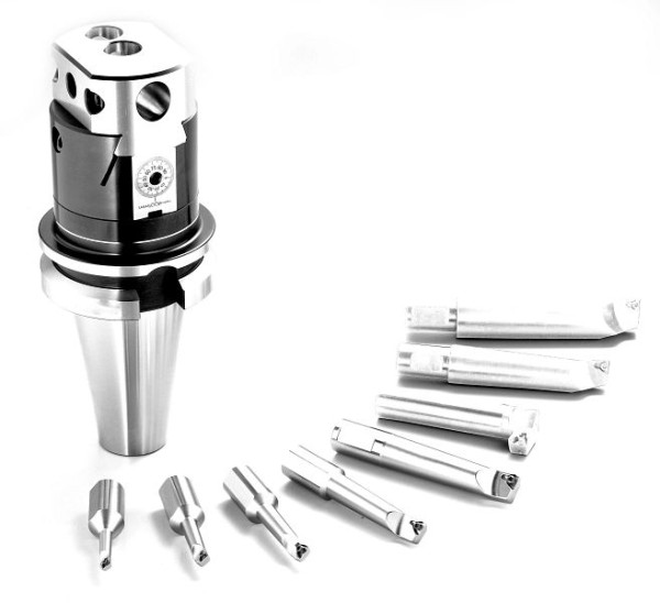 Jeu de têtes d'alésage MACK, BT, 8 - 280 mm
