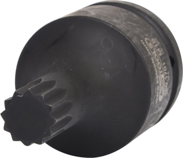 KS Tools Douille à impact 3/4" pour vis multi-dents (XZN®), courte, 150.1701