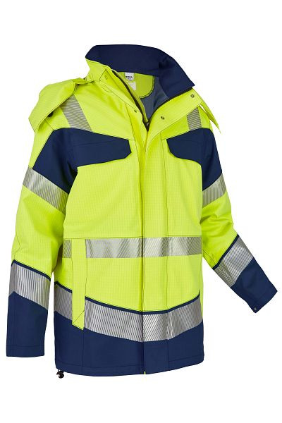 ROFA Parka 2358, taille 52/54, couleur 354-jaune lumineux-marine, 5582358-354-52/54