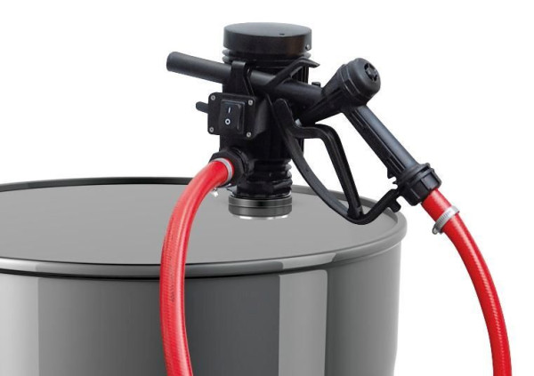 Pompe vide-fût ZUWA PICO, 24 V, pompe diesel avec pistolet manuel, débit 30 l/min, P20208