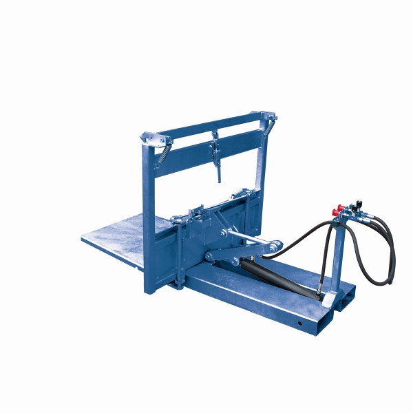 Plate-forme de collecte industrielle Eichinger, Lxl 2500x1790 mm, bleu gentiane, 20980100000097