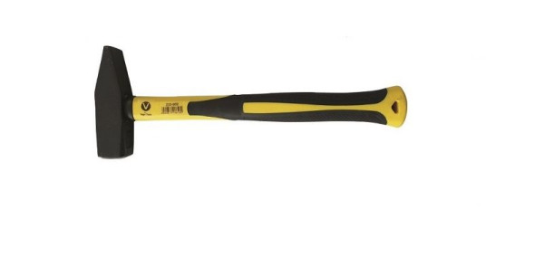 VaGo-Tools marteau de serrurier manche en fibre de verre 500g protection de manche de marteau de serrurier, 233-905-1_mv
