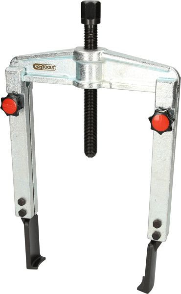 Extracteur universel à dégagement rapide KS Tools à 2 bras avec crochets fins et allongés, 25-130 mm, 200 mm, 620.0016