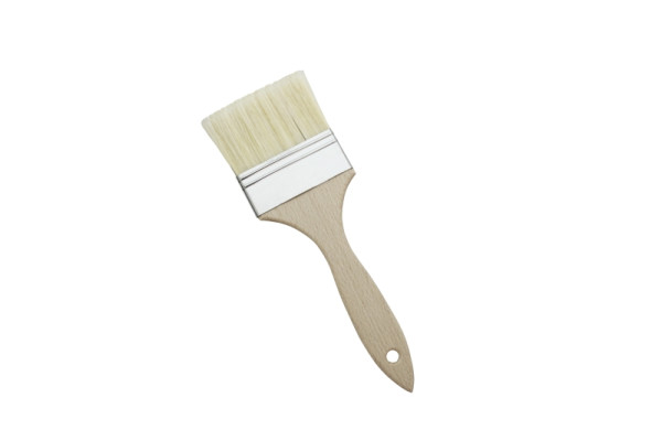 Pinceau de boulanger Schneider, 80 mm, manche en bois avec perçage, 200209