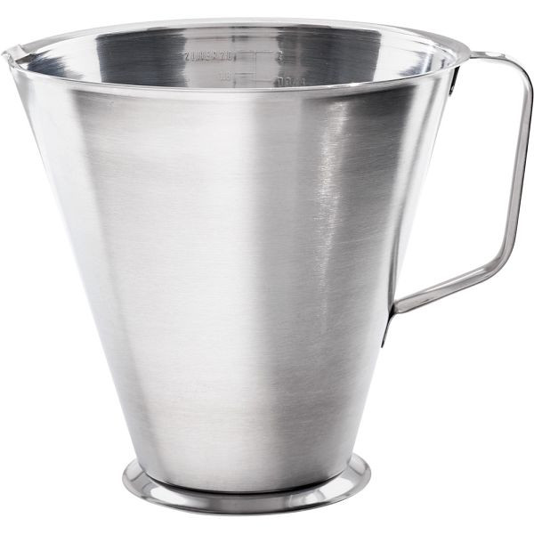 Pichet doseur en acier inoxydable Stalgast, 2 litres, KK1204200